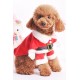 Red Christmas Santas Cute Pets Costume